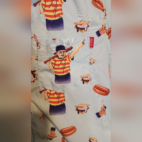 RSVLTS The Roosevelts The Sandlot Button Down Shirt Hambino Baseball Men's Small - Picture 4 of 5